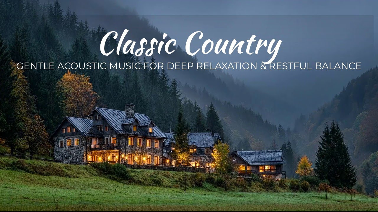 Classic Country | Gentle Acoustic Music for Deep Relaxation & Restful Balance
