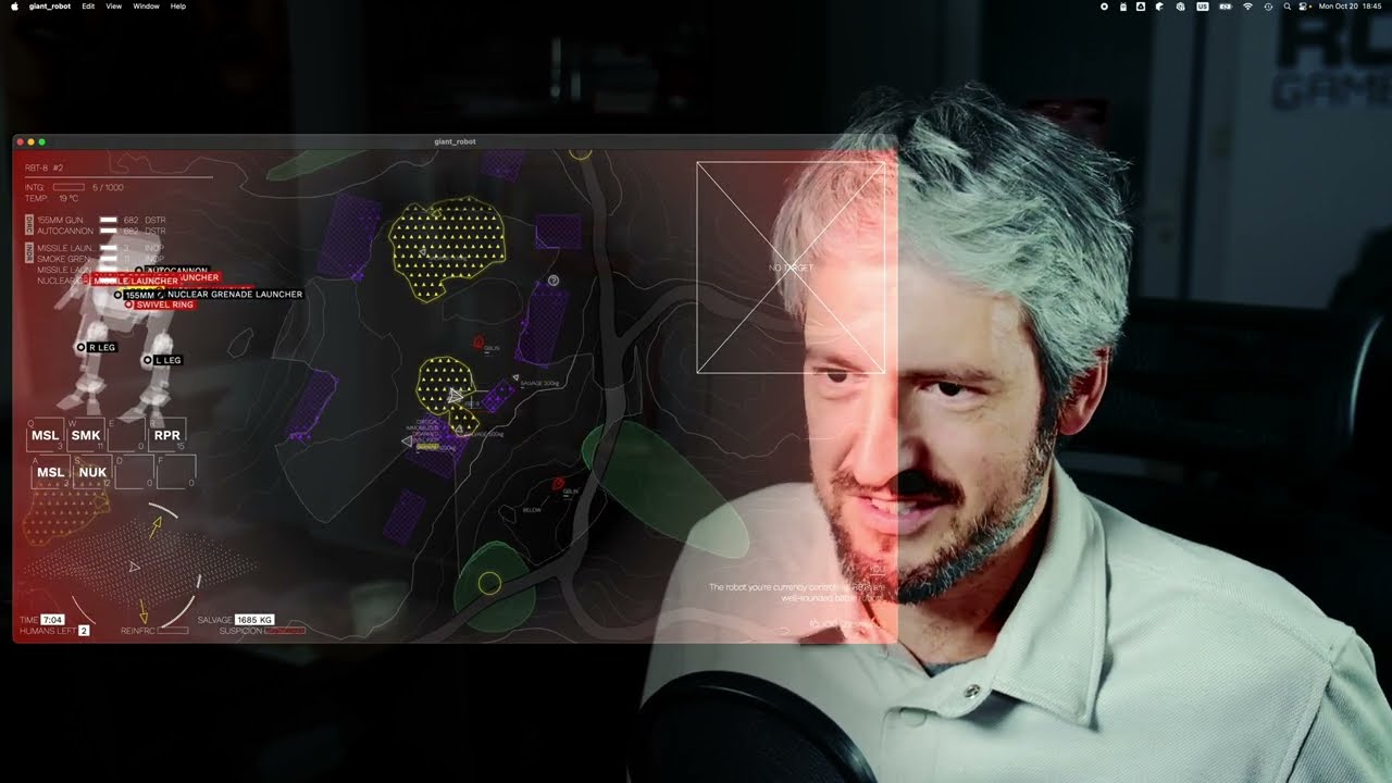 Radioactivity, true visibility and trading (GIANT ROBOT GAME October 2025 update)