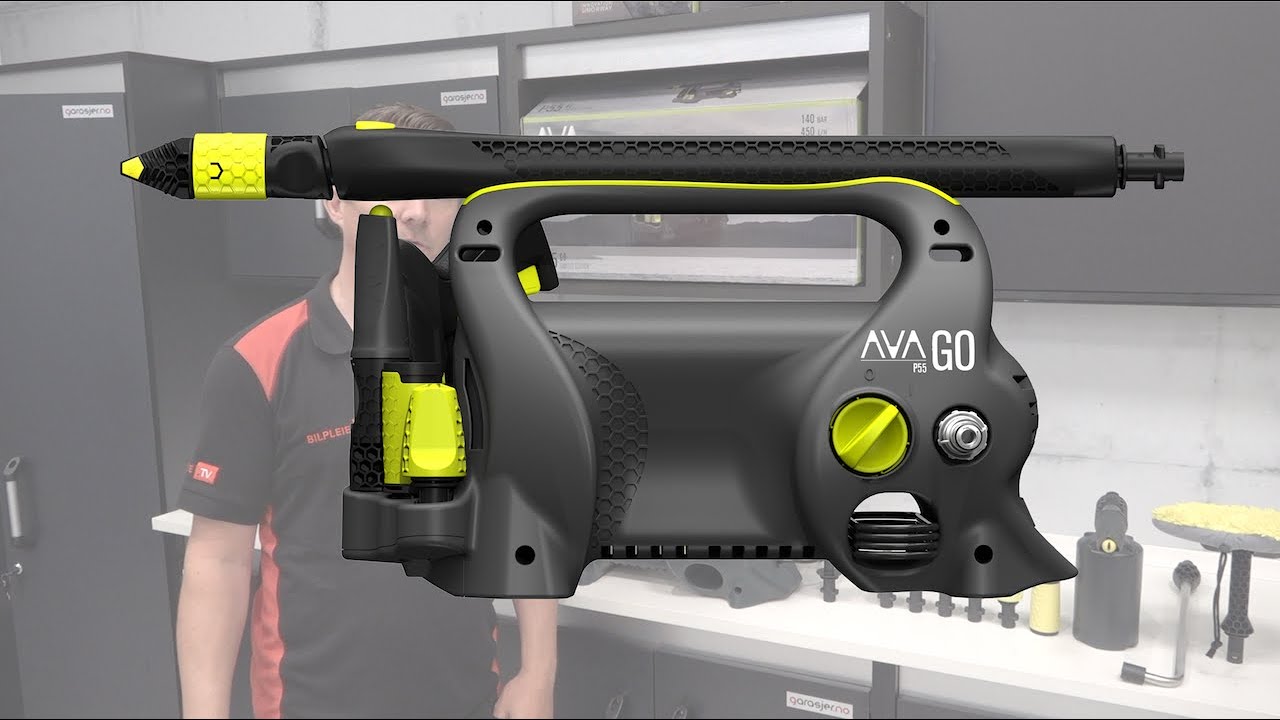 AVA GO P55 Limited Edition - Den ultimate bærbare høytrykkspyler
