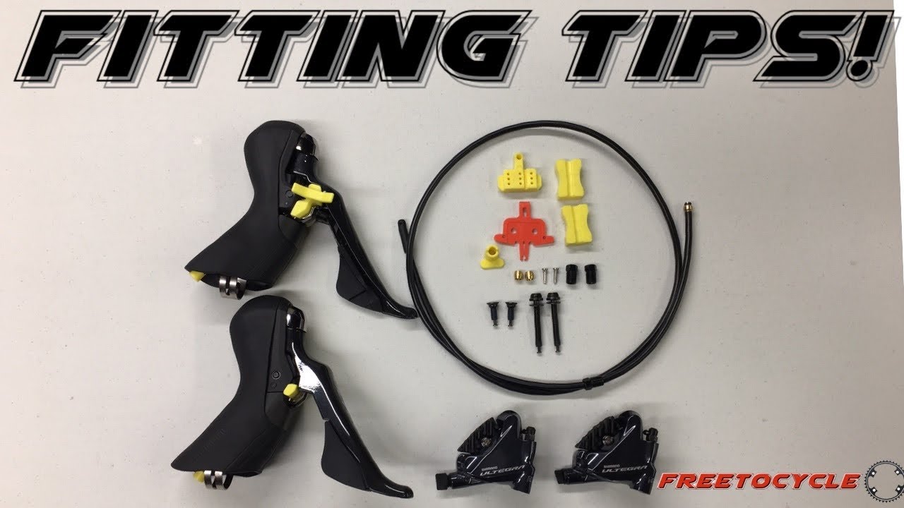 Shimano Road Hydraulic Disc Brake Fitting Tips