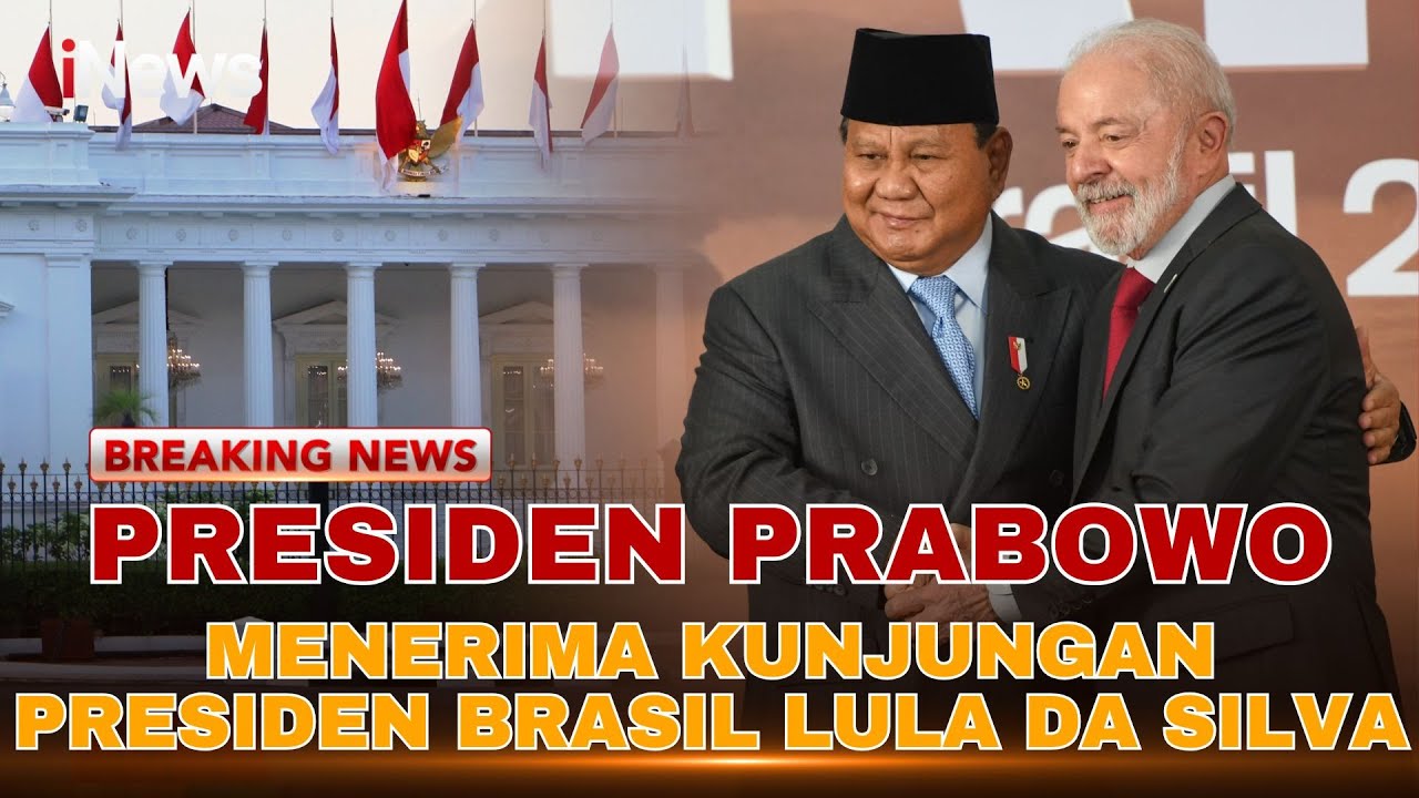 🔴BREAKING NEWS Presiden Prabowo Terima Kunjungan Presiden Brasil Lula da Silva di Jakarta | 23/10