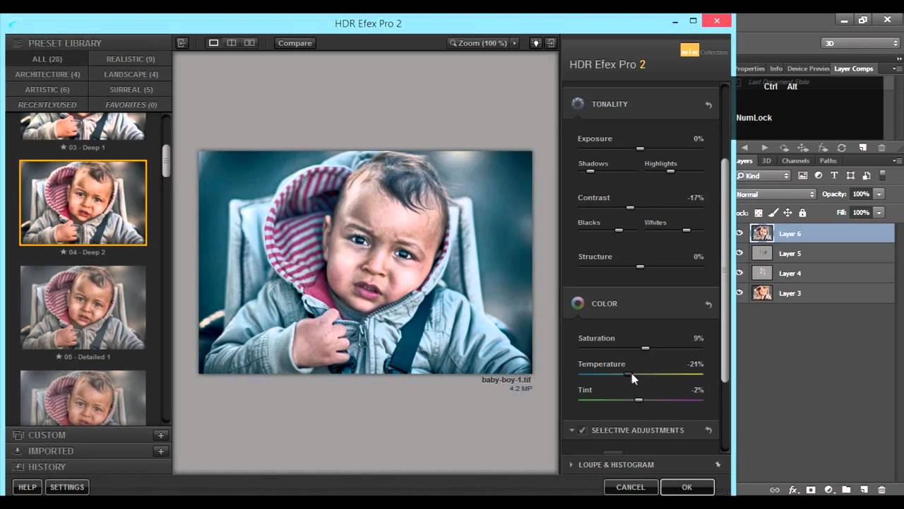 Mutual Grid | Child Retouching Photoshop tutorial