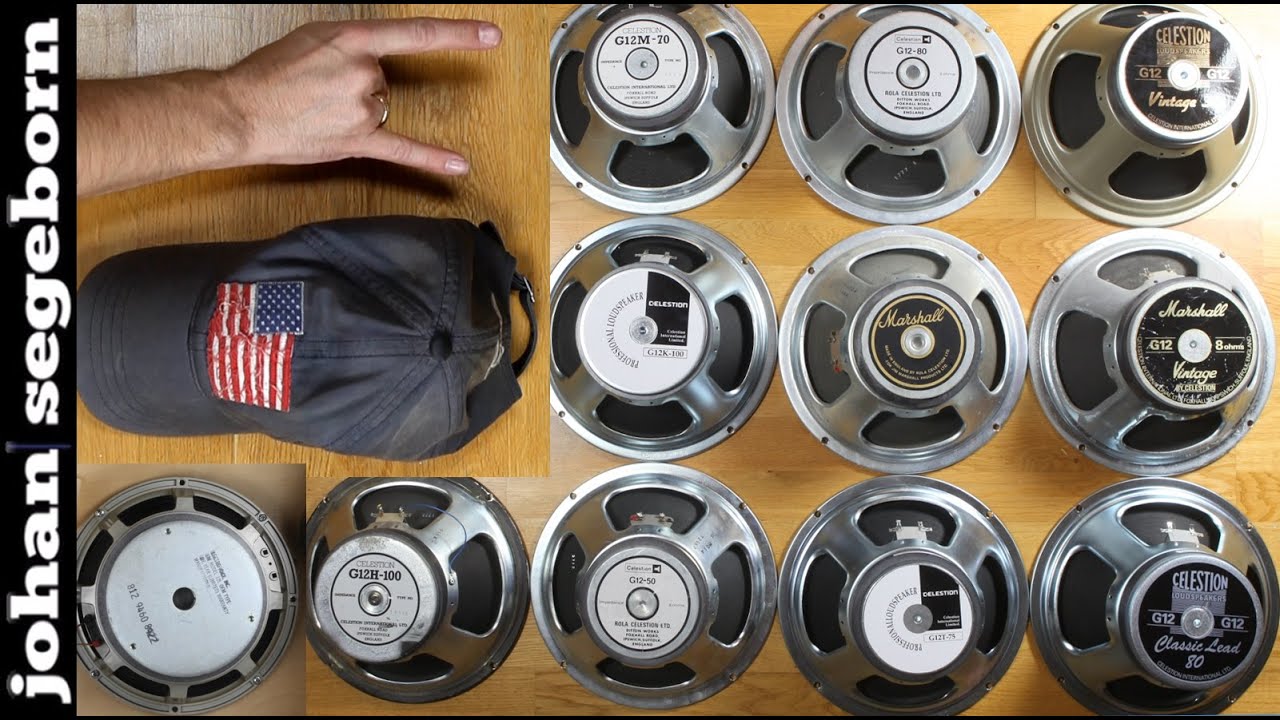 11 Guitar Speakers for 1980s Metal - Celestion, Electro-Voice - AT FULL BLAST