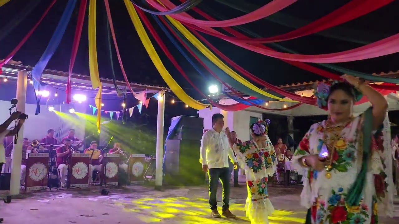 Orquesta Miguel Colli-jarana Mia sofia (Estreno ) Fiesta de 3 años Pencuyut yucatan