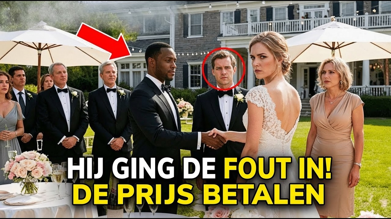Iedereen vermeed de zwarte man op de bruiloft—tot de bruid zijn naam zei