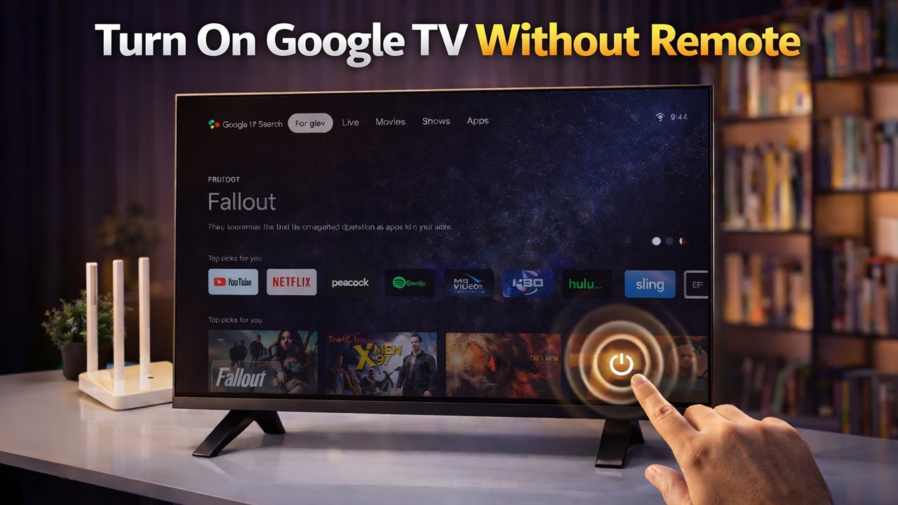 How to Auto Power On Google TV Without a Remote
