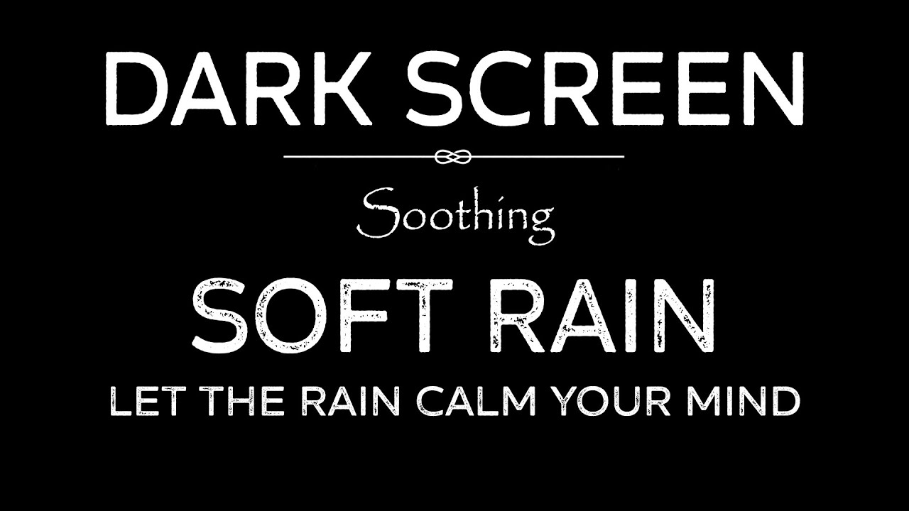 Relaxing Tropical Rain Sounds in the Mountains for Deep Sleep & Stress Relief | Black Screen