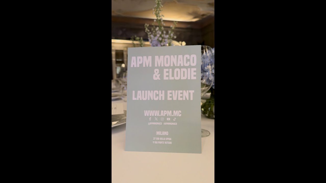Elodie x APM – Exclusive Launch Event | APM Monaco