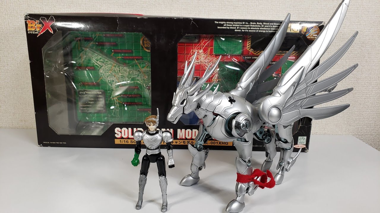1/16 Scale ソリッドスキャンモデル　ビート·エックス　Solid Scan model 1/16 B'T X unboxing Review