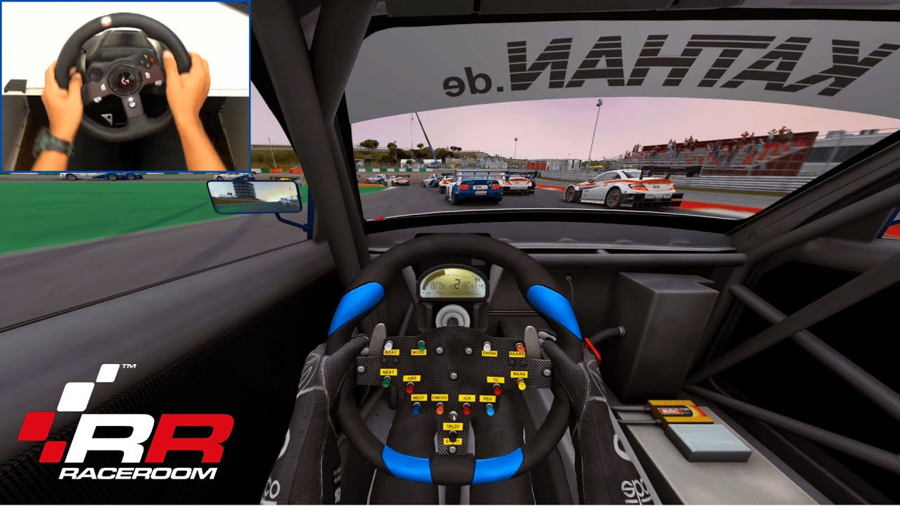 Mercedes VS BMW at the Portugal Circuit | Raceroom Racing Experience Gameplay | Logitech G920