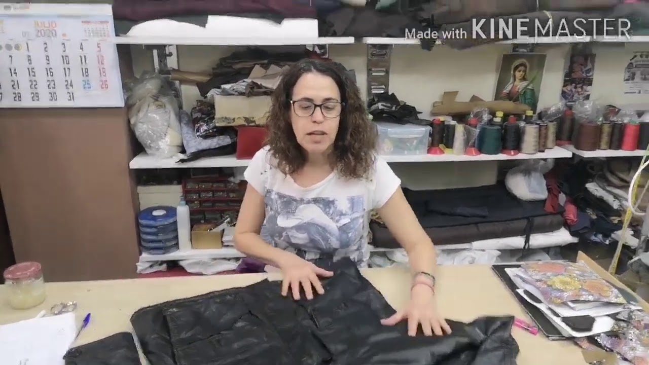 Arreglar roto en chaqueta de piel