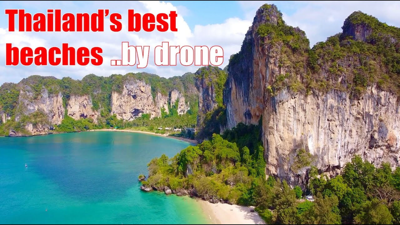 Thailand's Stunning Beaches by Drone | Railay, Lanta, Karon