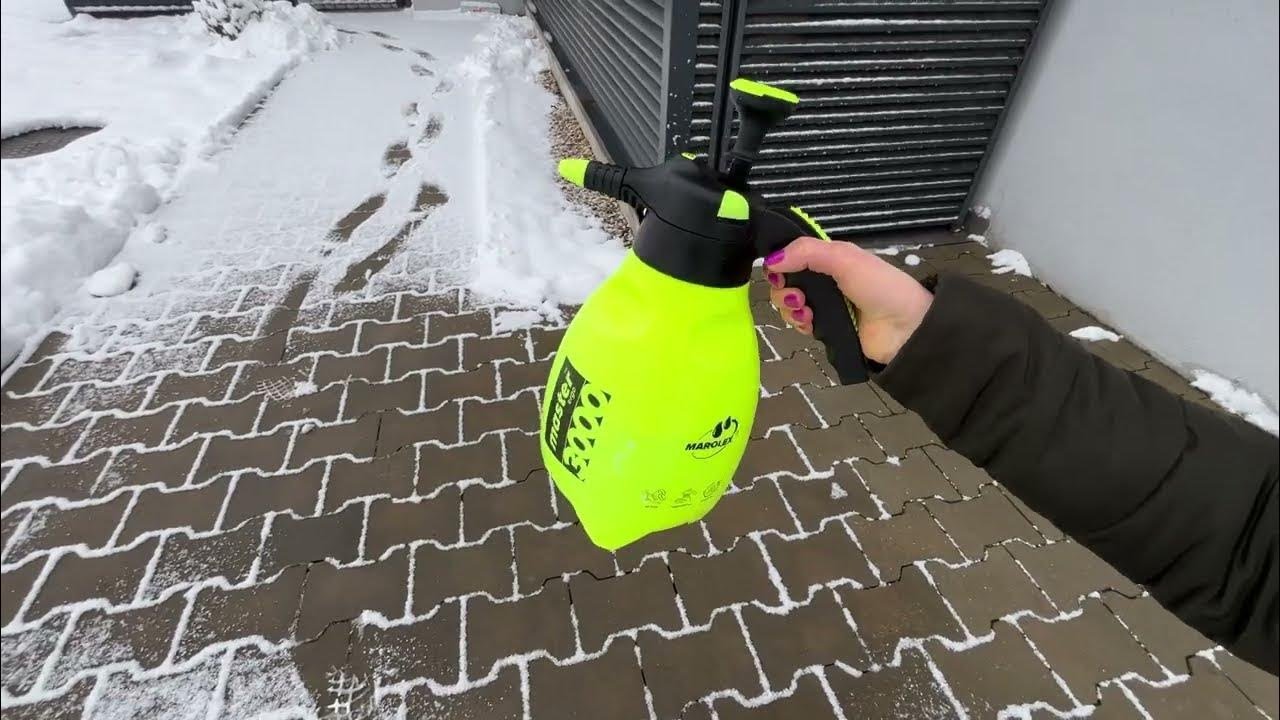 Я перестал использовать соль, и мой тротуар больше никогда не замерзает.
