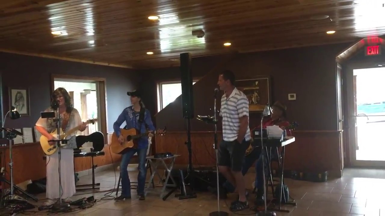 Paula and Mitch Band - Paula and Rich Sing Lukenbach Texas
