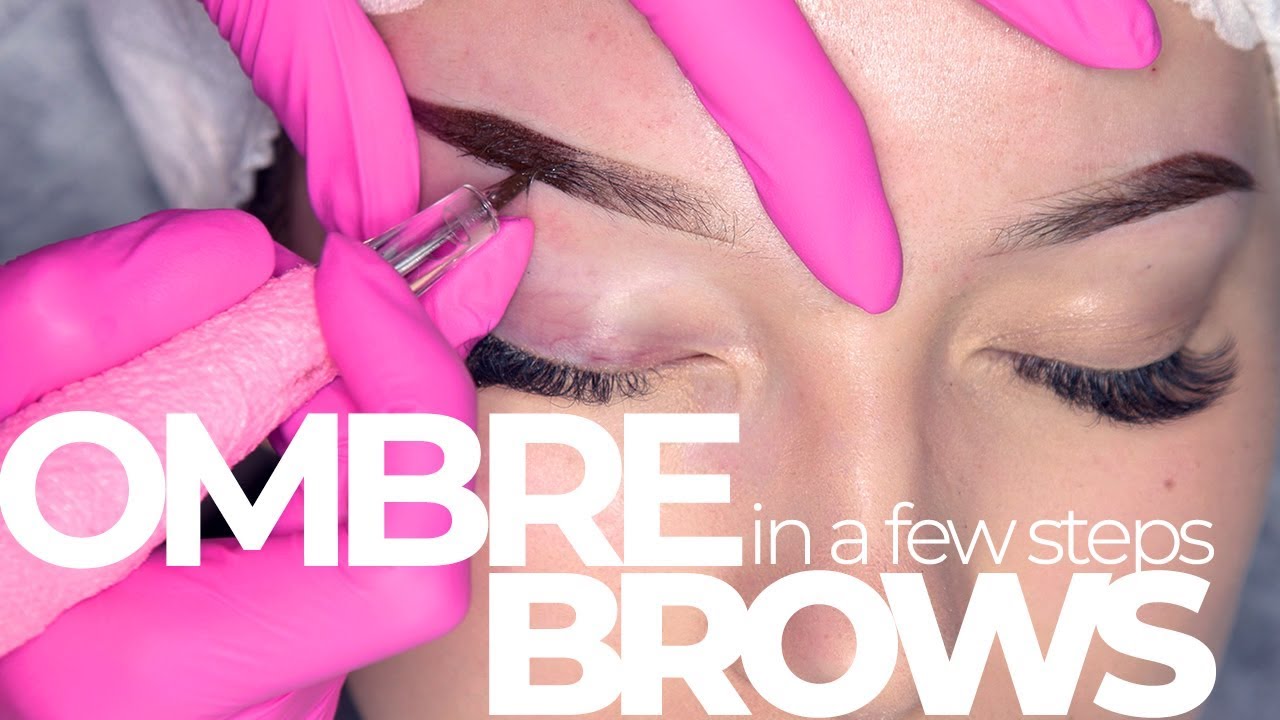 Ombre Brows in a few steps
