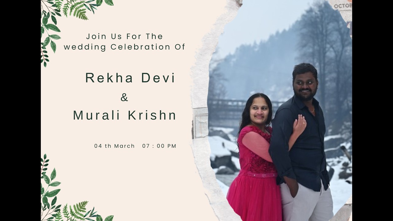 Rekha Devi & Murali Krishna
