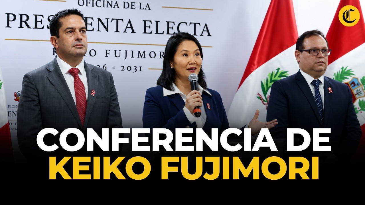 Keiko Fujimori: primeras palabras tras proclamaci&oacute;n como presidenta del Per&uacute; | El Comercio