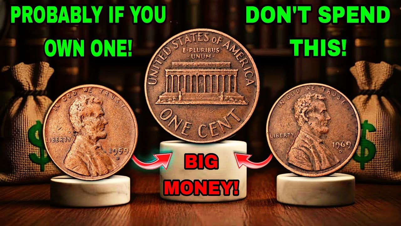 BREAKING Top 6 Rare & Valuable Lincoln Memorial Pennies Worth Over $100,000 – Check Your Change Now!