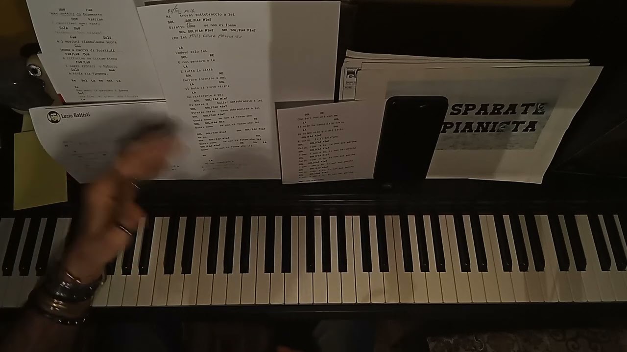 Tutorial pianoforte 29 settembre Battisti 
