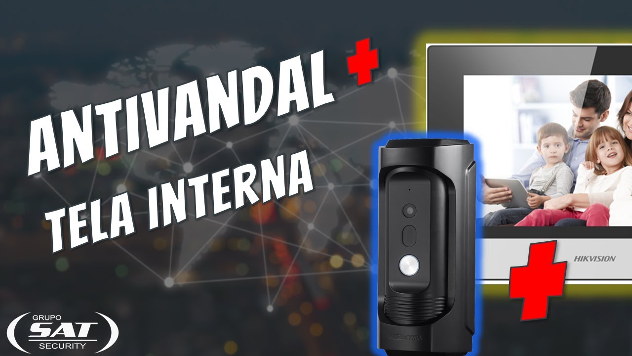 Tutorial de configuração do Módulo Antivandalismo com tela interna - #2 Vídeo porteiro IP HIKVISION