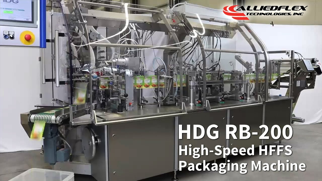 HDG RB-200 High Speed HFFS Packaging Machine