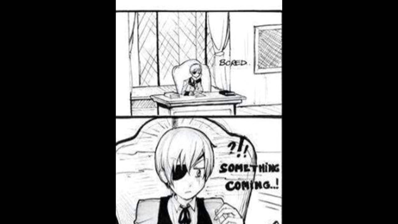 comic of sebastian and ciel
