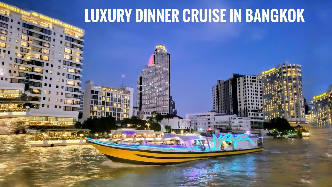 Bangkok’s Best Dinner Cruise? Chao Phraya River Sunset & Buffet Experience