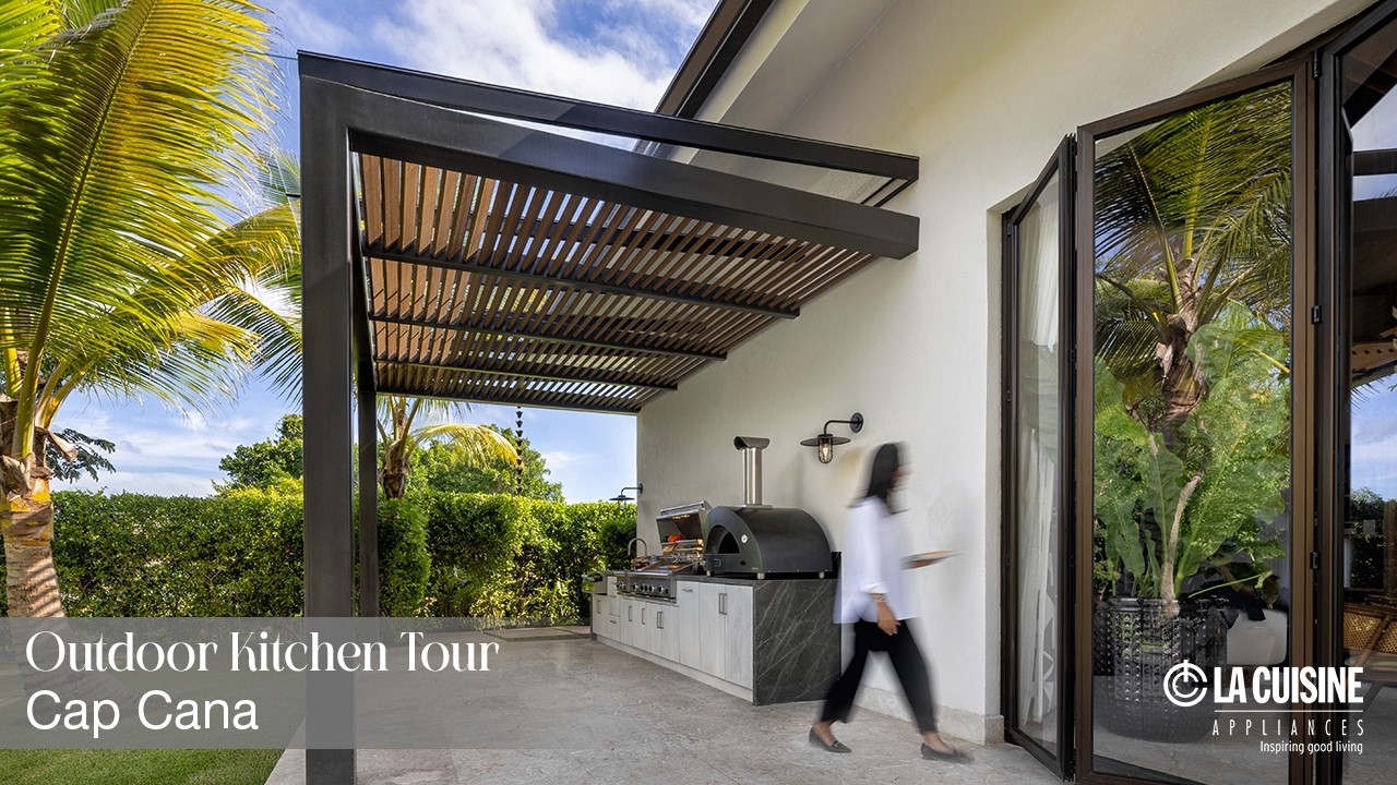 Outdoor Kitchen Tour - Cap Cana