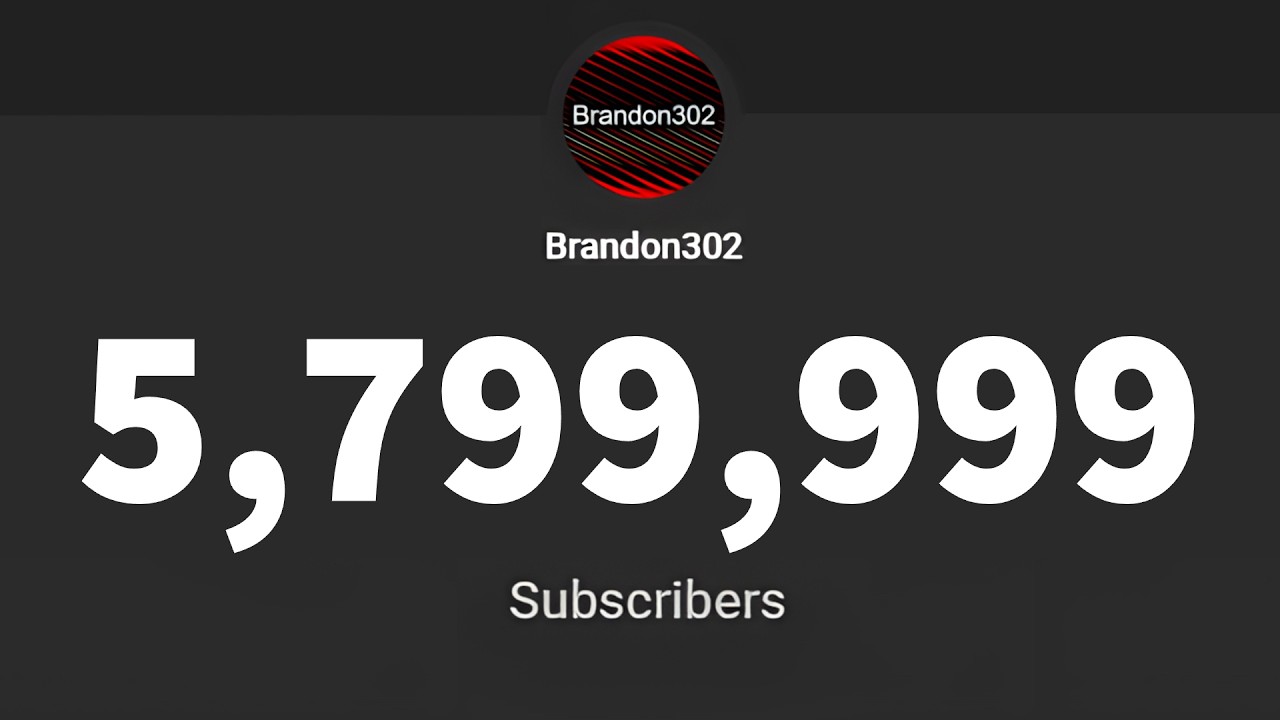 5,800,000 SUBSCRIBERS LIVE 🔴