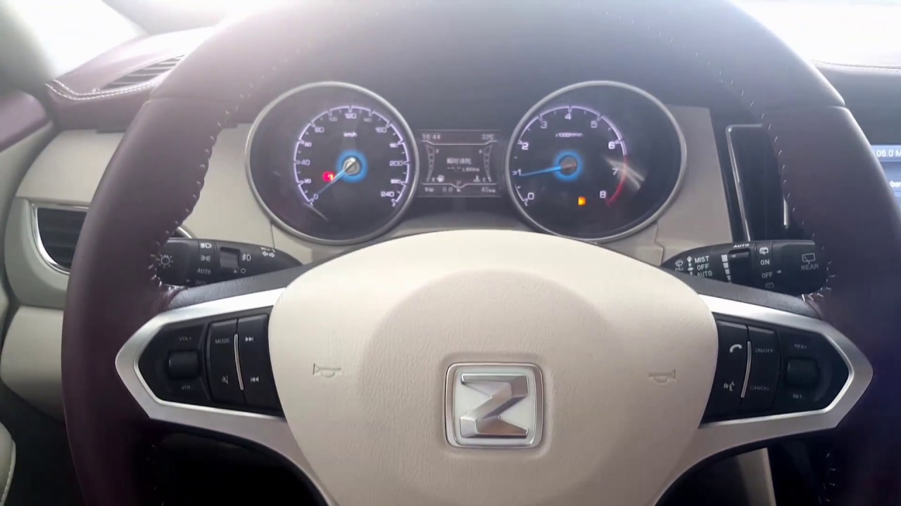 ZOTYE SR7 من الداخل