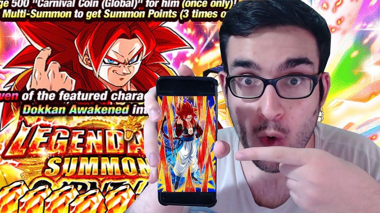 QUESTA È LA MIA CELEBRAZIONE!!! PULL INCREDIBILI SU GOGETA SSJ4 E OMEGA SU DOKKAN BATTLE