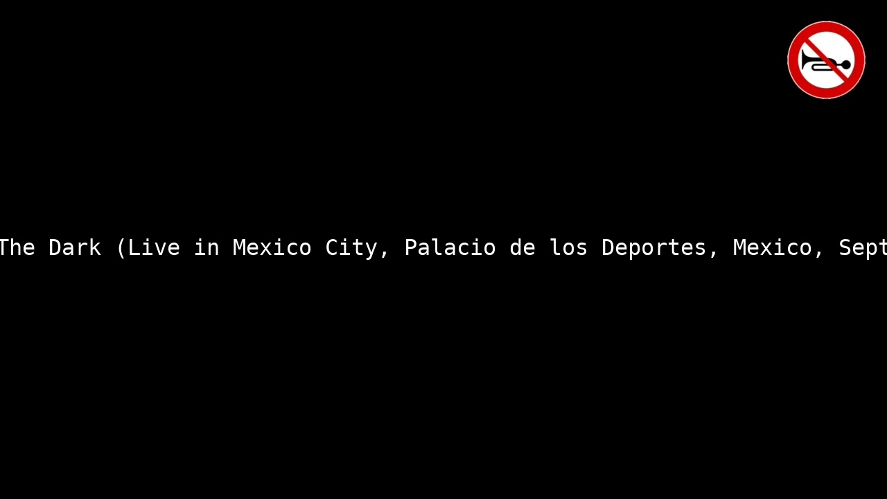 Iron Maiden - Fear Of The Dark (Live in Mexico City) - No Drums