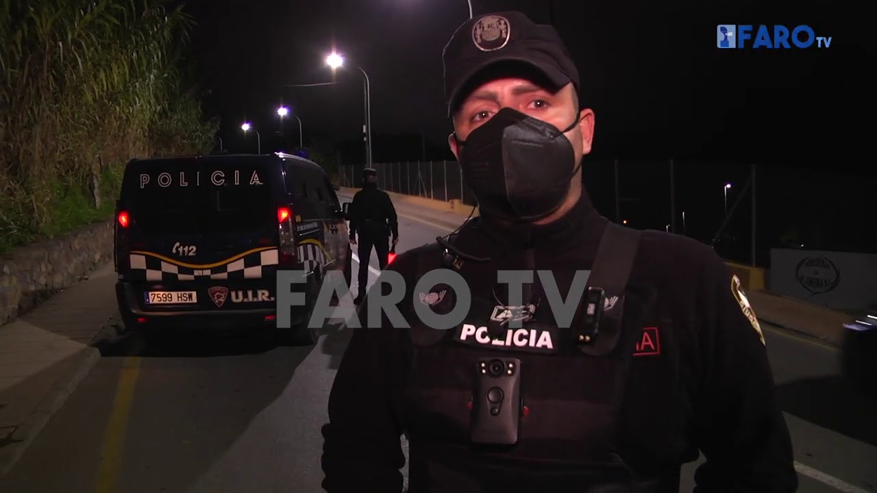 Así vigila la Policía Local el cumplimiento del toque de queda en Ceuta