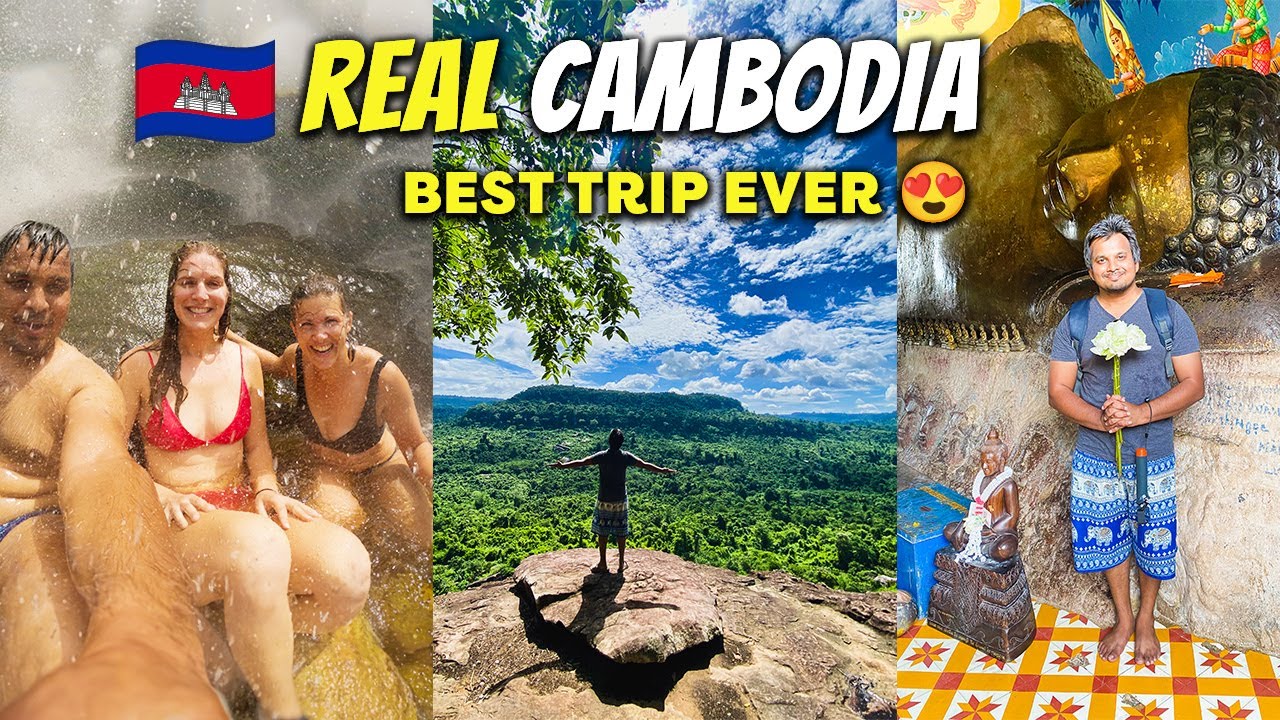 My HAPPIEST Day in CAMBODIA 🇰🇭 Sacred Kulen Mountains, Waterfalls, 1000 Lingas & More