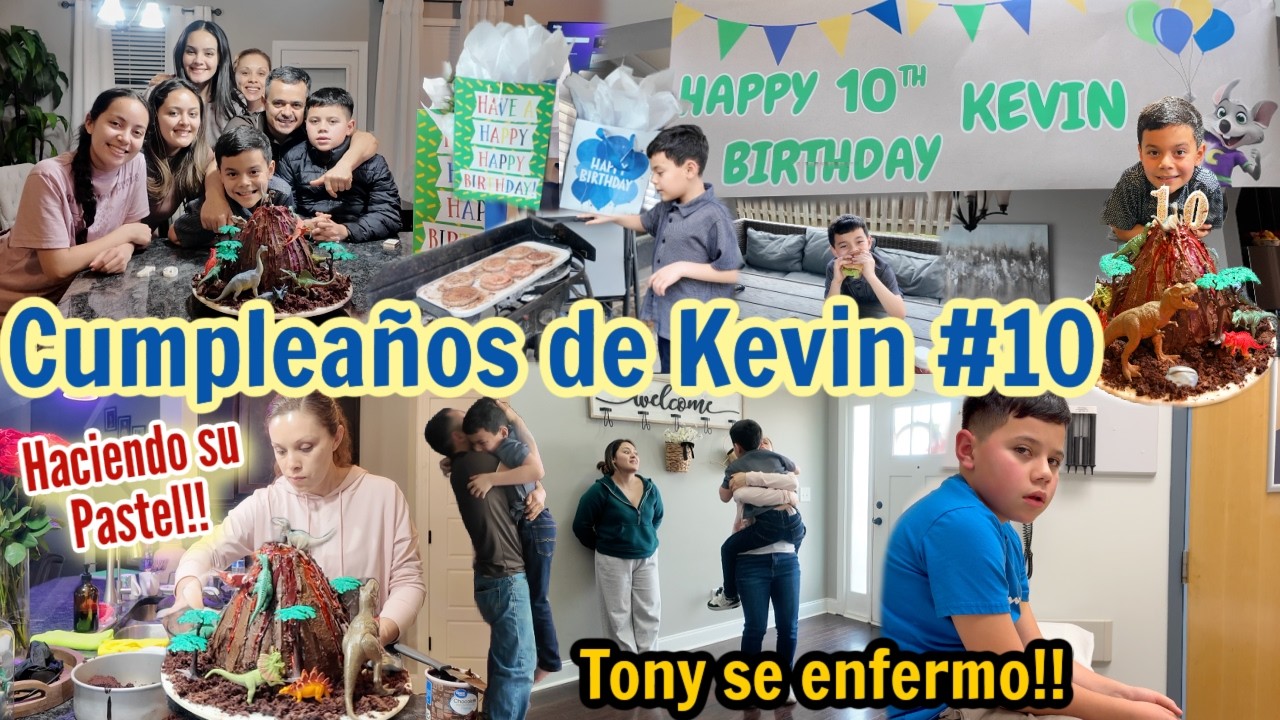 FESTEJANDO EL CUMPLEAÑOS DE KEVIN‼️SE EMOCIONO MUCHO CASI LLORA‼️MOMENTO MUY EMOTIVO