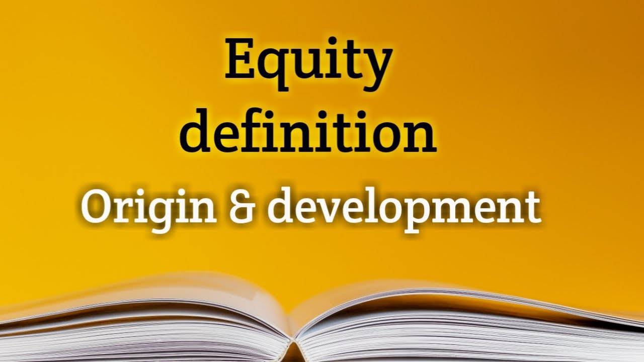 What is equity || Origin & Development of Equity || The Learner
