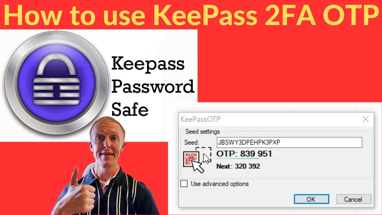 Как использовать KeePass 2FA OTP