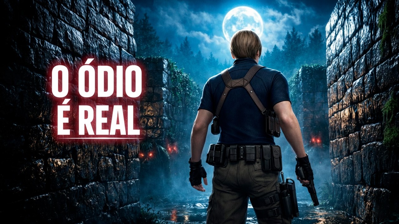 Sobrevivi ao Labirinto do Salazar! O Jardim mais odiado do RE4 Dublado (PS2 HD)