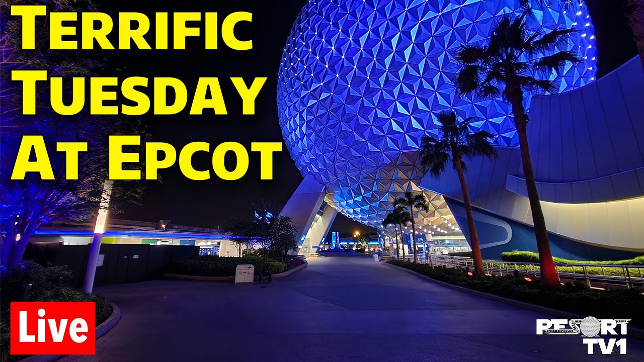 🔴Live: Terrific Tuesday at Epcot - Walt Disney World - 5-21-24