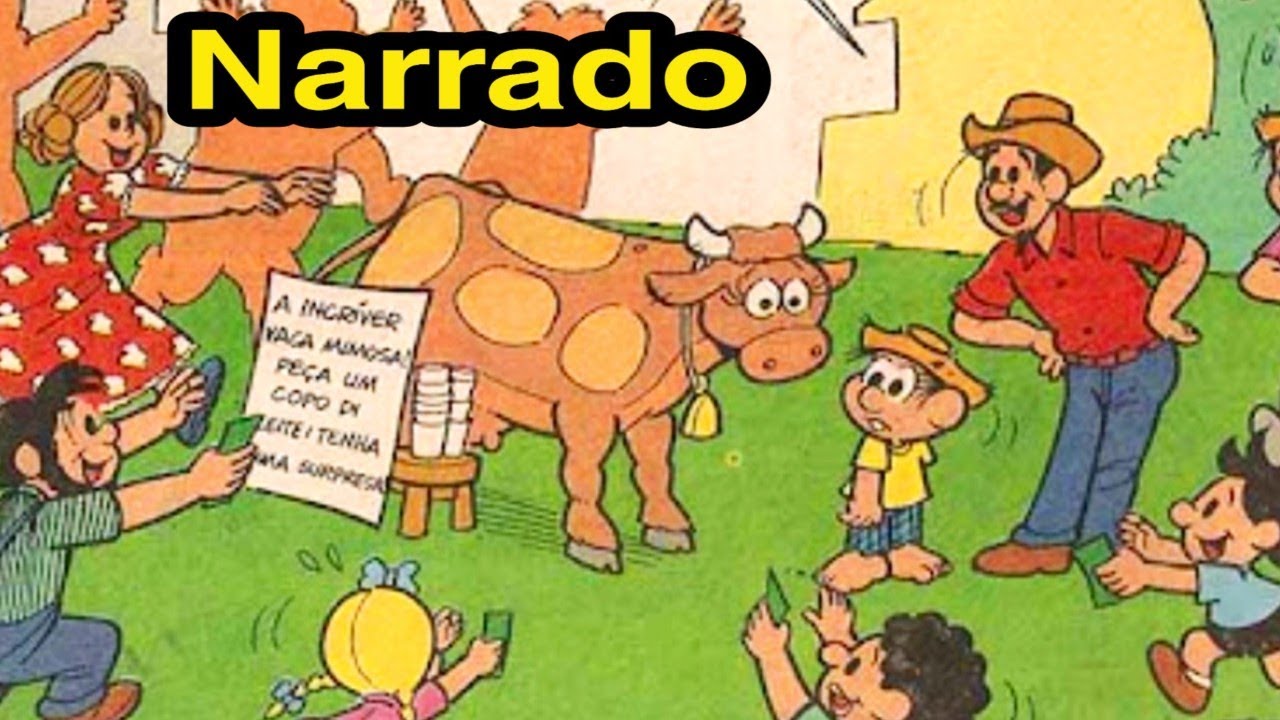 A vaca que não dava Leite! [ NARRADO ] Chico Bento / Amo Ler Gibis
