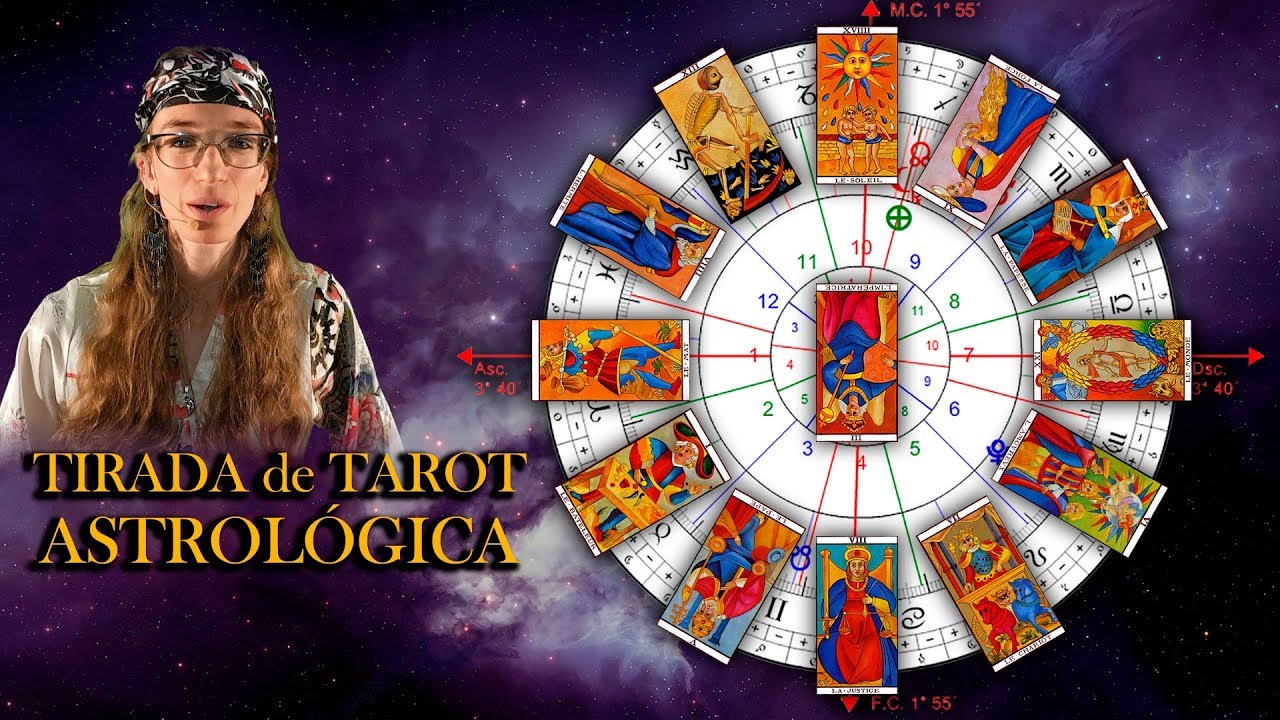 TIRADA de TAROT  ASTROLÓGICA - LAS 12 CASAS