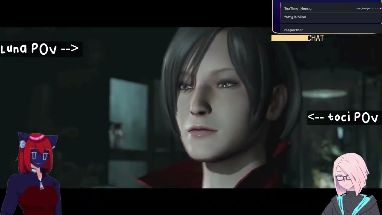 Ada and her imaginary friend, John Agent | RE6 Ada route highlights pt. 2