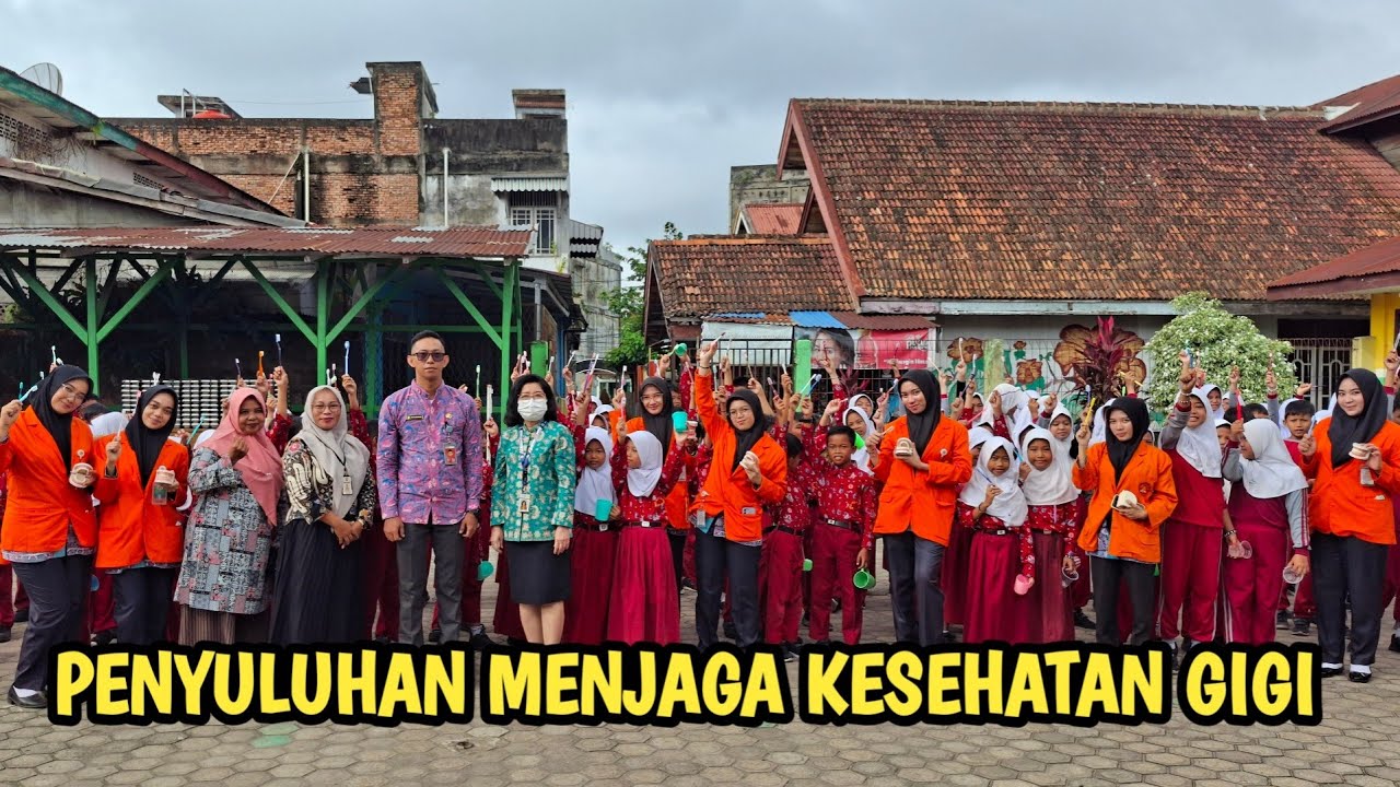 penyuluhan menjaga kesehatan gigi di SD 23/IV kota jambi
