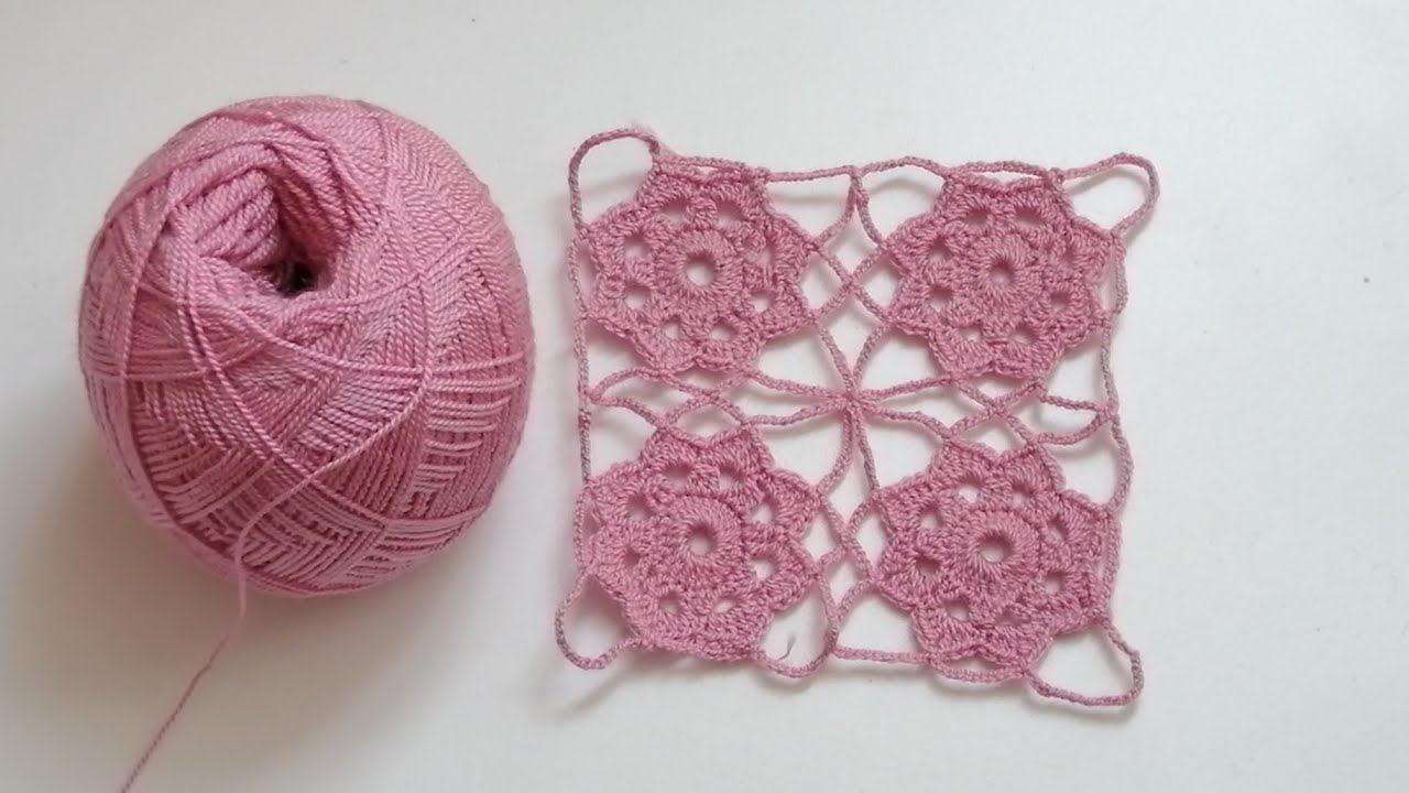 Fácil y sencillo!!! /Hermosa puntada a crochet 🌺 🤗 /Motivos