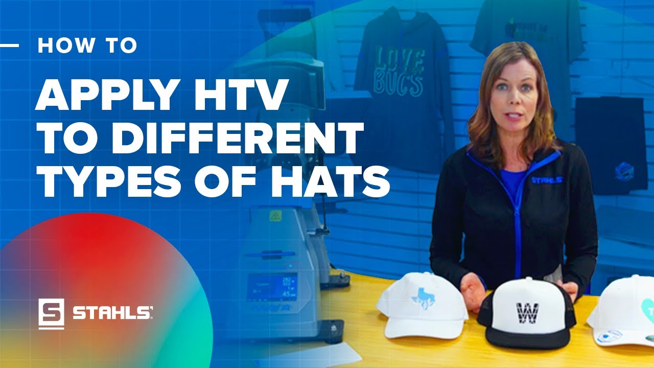 Как наносить HTV с помощью термопресса 360 IQ Hat