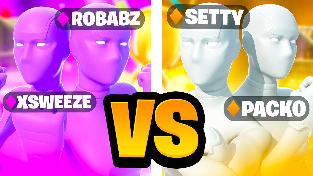 Robabz & Xsweeze VS Setty & Packo | 2v2 Realistics