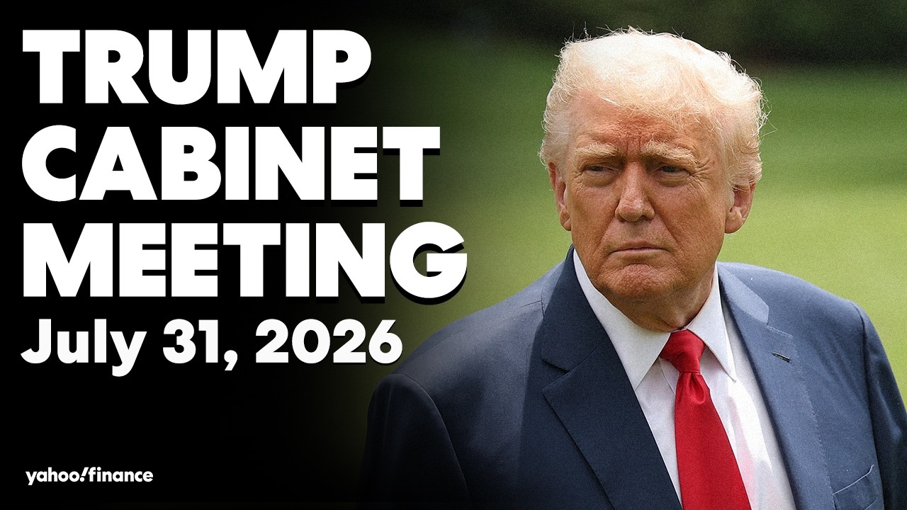 LIVE: U.S. President Donald Trump holds a cabinet meeting at Camp David amid Iran War