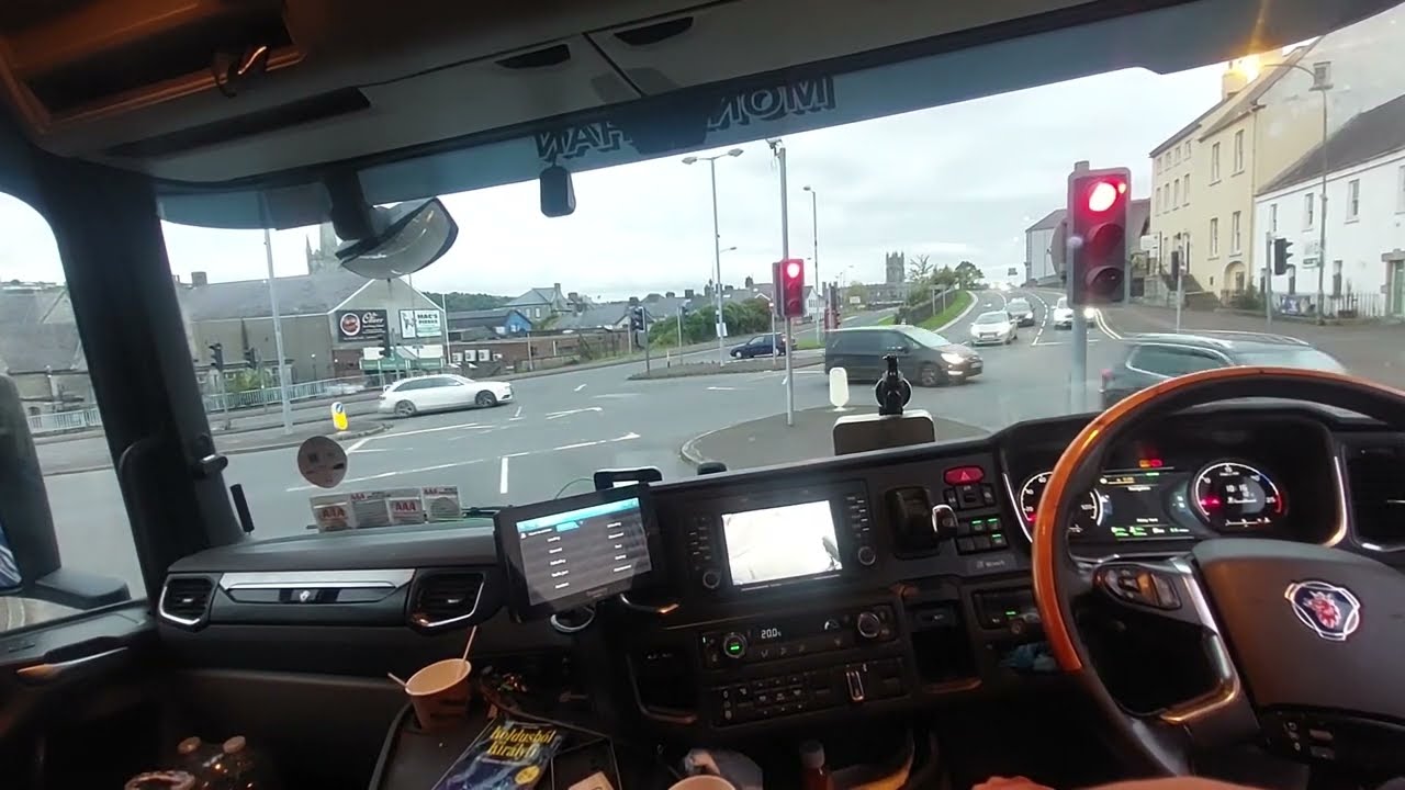 Ferry Crossing From Northern Ireland Warrenpoint To England Heysham Seatruck With My Truck 