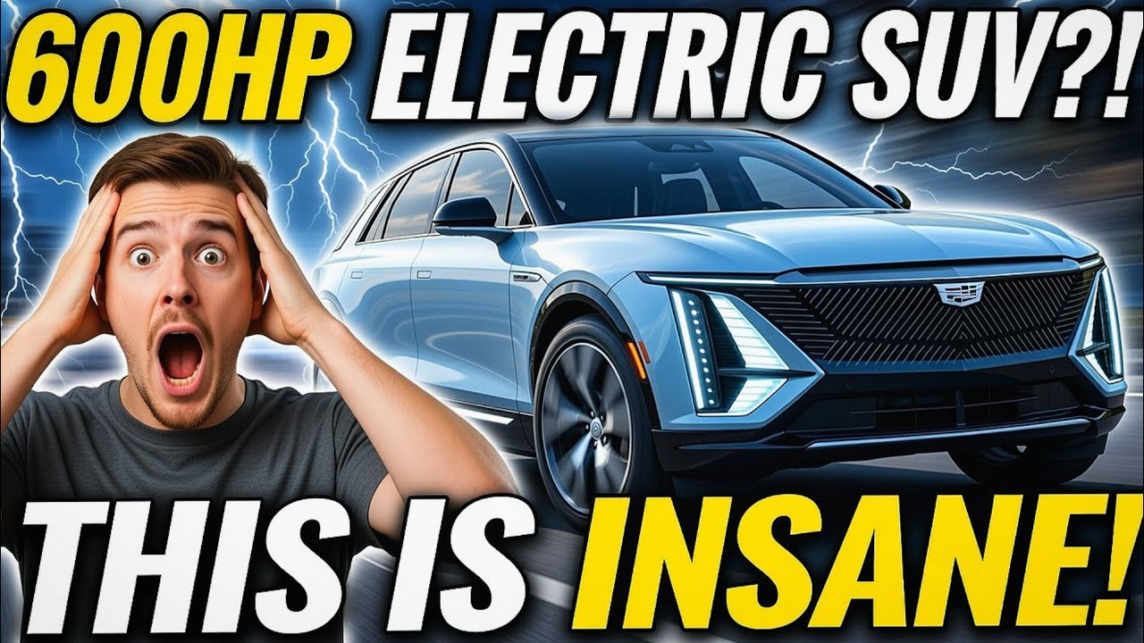 Cadilac Lyriq-V 2026 - 600HP Electric Power Meets V-Series Madness | DRIVNEXA🔥