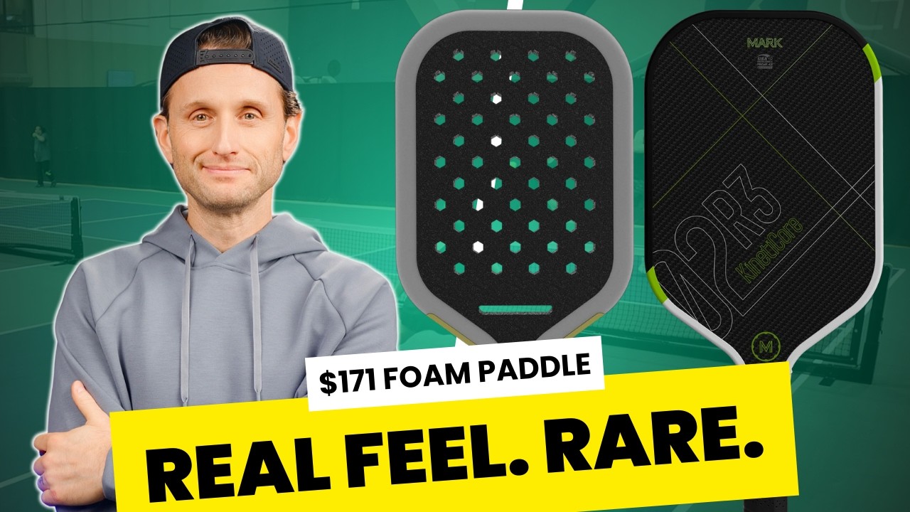 Mark Pickleball Two R3 Paddle: Real Feel in Foam for $171 | Pickleball Paddle Review